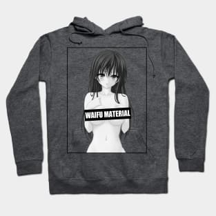 Anime Waifu Material Hoodie